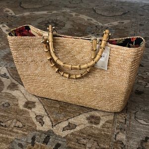 Magid wheatgrass bag with bamboo handles